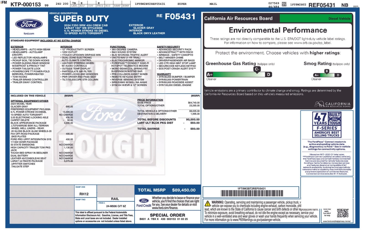 ford f-250 super duty 2024 1FT8W2BT2REF05431 image ford f-250 super duty 2024 1FT8W2BT2REF05431 image